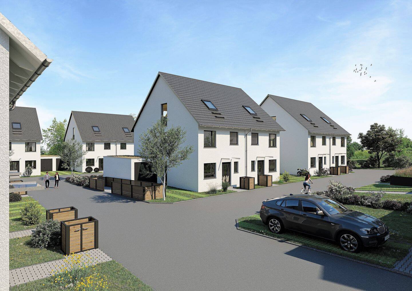 Doppelhaushälfte zum Kauf - Neubau, Bretten