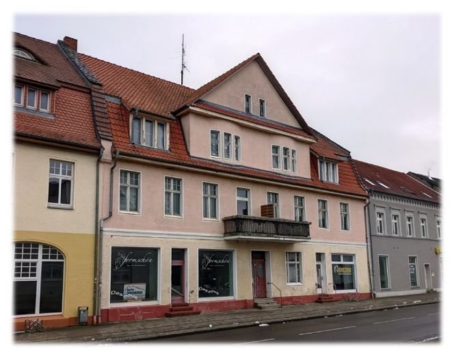 Wohn- und Geschäftshaus zum Kauf als Kapitalanlage geeignet 340.000 € 503,4 m²<br/>Fläche 351 m²<br/>Grundstück Bahnhofstr. 7 Wolgast Wolgast 17438