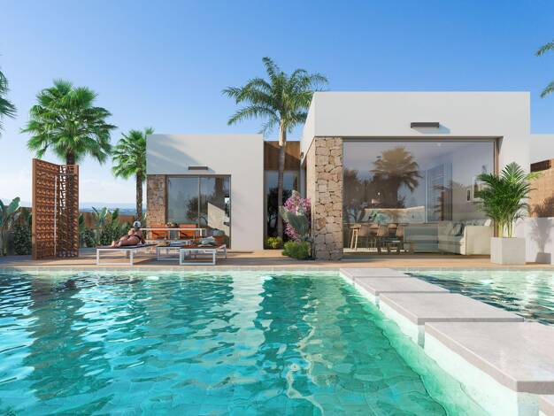 Villa zum Kauf - Erstbezug provisionsfrei 599.000 € 4 Zimmer 103 m² 330 m² Grundstück Los Alcázares 30710