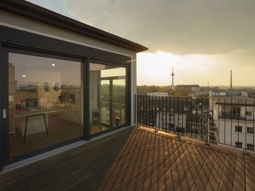 Penthouse zum Kauf 599.000 € 2 Zimmer 112 m² Südviertel Stadtbezirk I 45128
