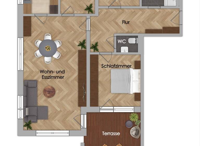 Wohnung zur Miete 1.200 € 4 Zimmer 109,3 m² EG Innenstadt Heidenheim an der Brenz 89522