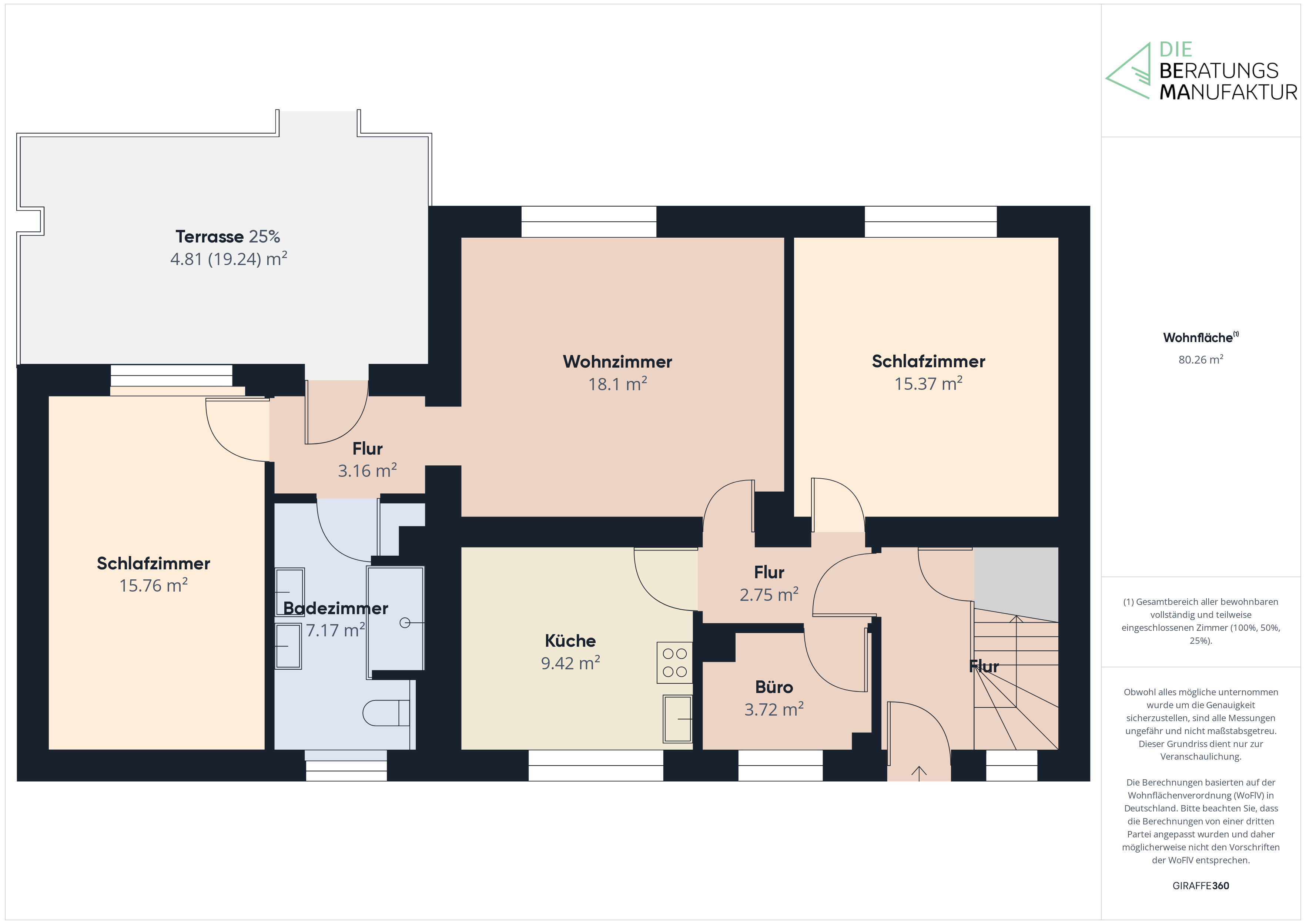 Wohnung zum Kauf 256.000 € 3,5 Zimmer 80 m²<br/>Wohnfläche EG<br/>Geschoss Eschenau Eckental 90542