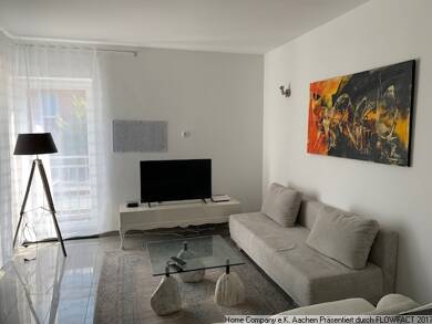 Wohnung zur Miete Wohnen auf Zeit 1.100 € 2 Zimmer 50 m² frei ab 01.10.2025 Aachen 52078