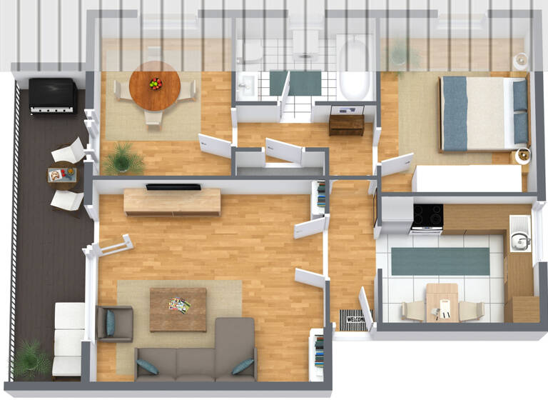 Wohnung zum Kauf 149.000 € 3 Zimmer 77 m² Lauenburg/Elbe 21481