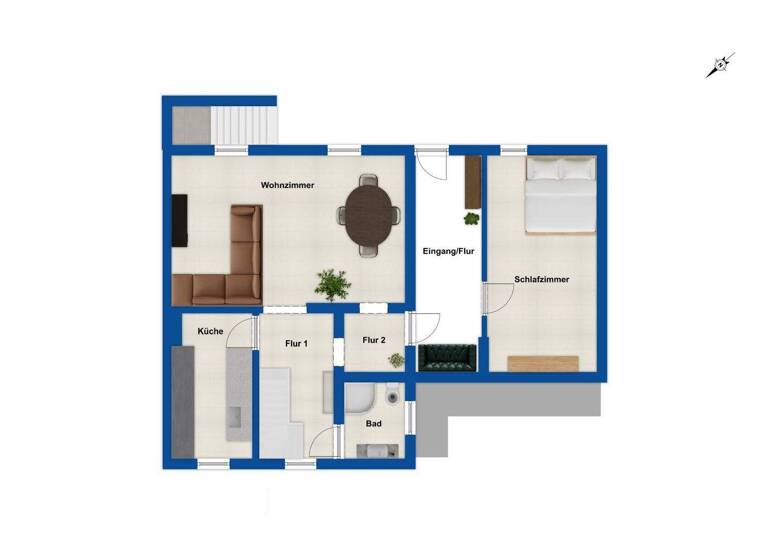 Doppelhaushälfte zum Kauf 219.000 € 4 Zimmer 132 m² 664 m² Grundstück Blumenthal Bremen 28779
