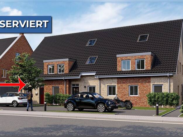 Reihenendhaus zum Kauf - Neubau provisionsfrei 344.200 € 4 Zimmer 128,8 m² 256,4 m² Grundstück Weseke Borken 46325