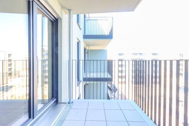 Wohnung zur Miete - Erstbezug 1.530 € 3 Zimmer 81,4 m² 1. Geschoss frei ab 01.08.2025 Karoline-Veith-Straße 31 Bockenheim Frankfurt-Bockenheim 60486