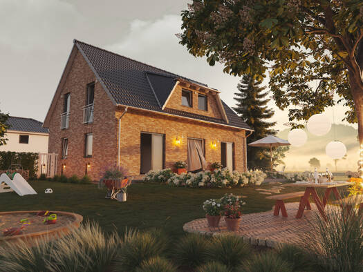 Einfamilienhaus zum Kauf provisionsfrei 405.250 € 5 Zimmer 158 m² 452 m² Grundstück Klosterbauerschaft Kirchlengern 32278