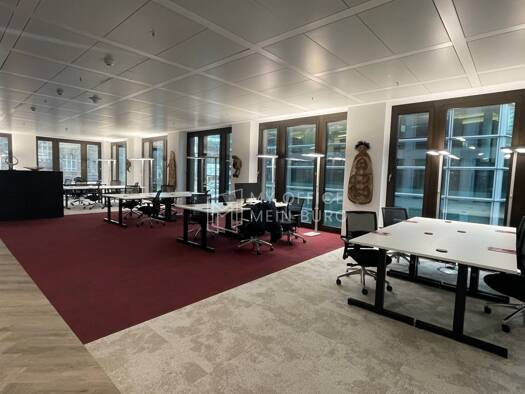 Coworking Space zur Miete provisionsfrei 2.500 m² Bürofläche teilbar ab 5 m² Frankfurt am Main 60329