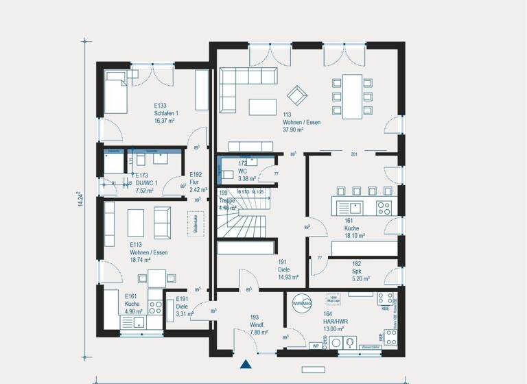 Mehrfamilienhaus zum Kauf 638.783 € 6 Zimmer 262,8 m² 378 m² Grundstück Lingenfeld 67360