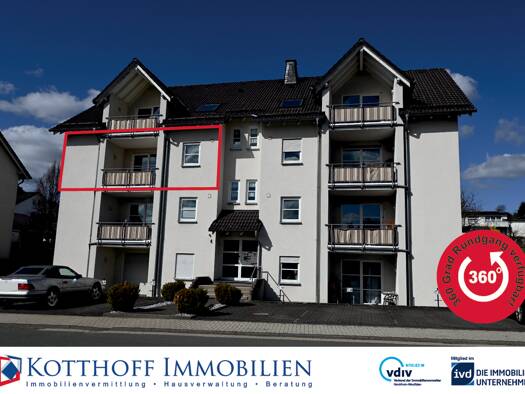 Wohnung zur Miete 725 € 3 Zimmer 87,6 m² Schmallenberg 57392