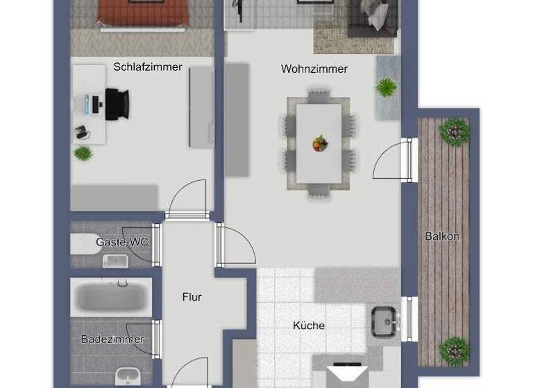 Wohnung zum Kauf 149.000 € 2 Zimmer 68 m² 3. Geschoss Brunnenthal 4786