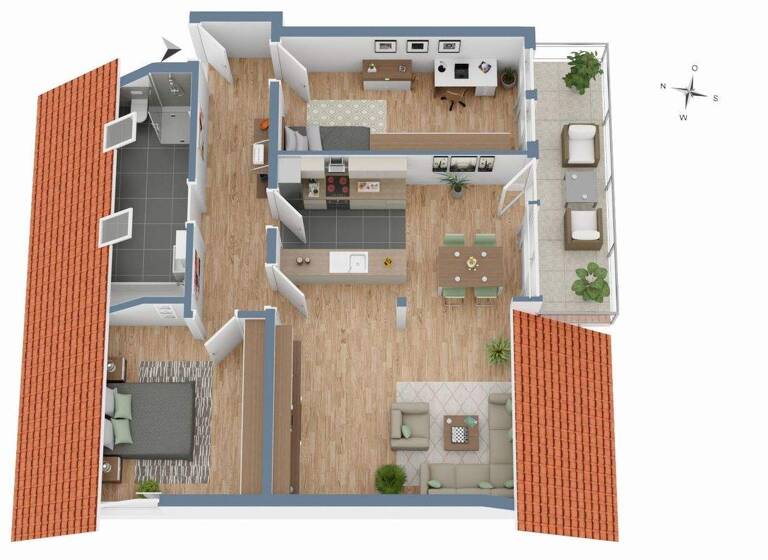 Wohnung zum Kauf 179.900 € 3 Zimmer 76,2 m² 2. Geschoss Broitzem Braunschweig 38122