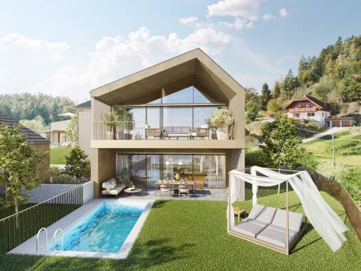 Haus zum Kauf - Erstbezug 1.280.000 € 4 Zimmer 145,7 m² Tibitsch Techelsberg am Wörther See 9212