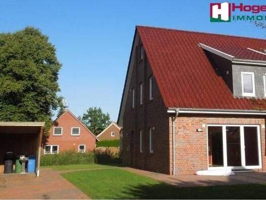 Doppelhaushälfte zur Miete 1.100 € 4 Zimmer 110 m² 450 m² Grundstück Tannenhausen Aurich 26607