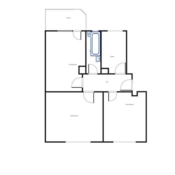 Wohnung zur Miete 609 € 3 Zimmer 69,8 m²<br/>Wohnfläche 3.<br/>Geschoss 31.01.2025<br/>Verfügbarkeit Wendenring 33 Nordbahnhof Braunschweig 38114