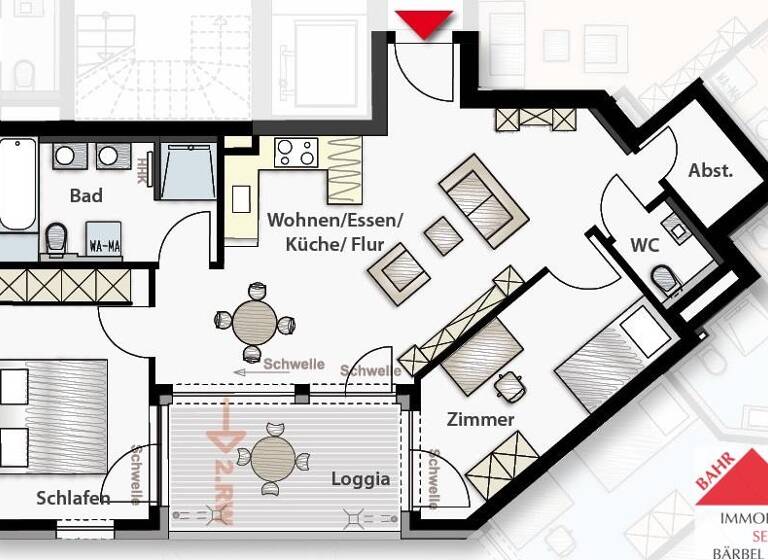 Wohnung zur Miete 1.270 € 3 Zimmer 69,1 m² frei ab 01.06.2026 Nord Sindelfingen 71063