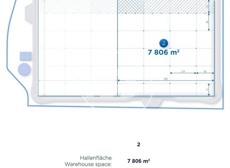Lagerhalle zur Miete provisionsfrei 7,50 € 8.925 m² Lagerfläche Alte Herrenthey 11 Brambauer Lünen 44536