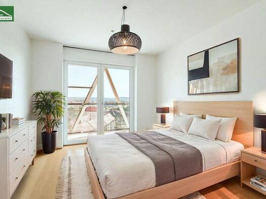 Wohnung zur Miete - Erstbezug 1.165 € 4 Zimmer 88,4 m² 14. Geschoss frei ab 01.05.2026 Kärntner Straße 1 Gries Graz 8020