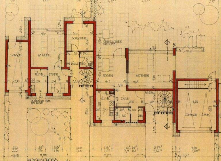 Mehrfamilienhaus zum Kauf 1.100.000 € 8 Zimmer 215 m² 1.051 m² Grundstück frei ab sofort Bredeney Essen 45133