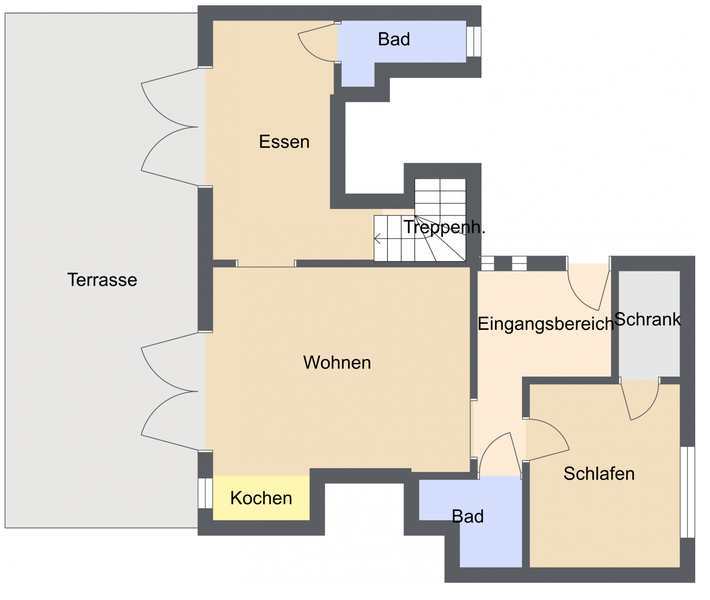 Wohnung zur Miete 700 € 4 Zimmer 98 m²<br/>Wohnfläche ab sofort<br/>Verfügbarkeit Am Tipkenhoog Keitum Sylt 25980