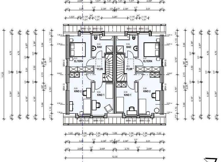 Doppelhaushälfte zur Miete - Erstbezug 1.949 € 4 Zimmer 108,3 m² 200 m² Grundstück frei ab 01.08.2026 Holm-Seppensen Buchholz in der Nordheide 21244