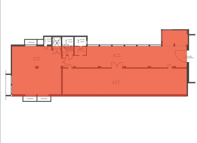 Lagerhalle zur Miete 665,4 m² Lagerfläche Weinheimer Straße 62 - 64 Käfertal Mannheim 68309