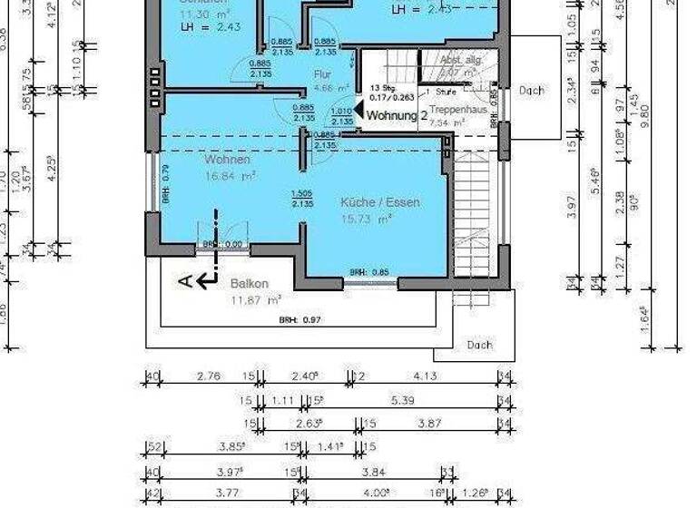 Wohnung zum Kauf 425.000 € 3 Zimmer 72,8 m² 1. Geschoss Rissen Hamburg 22559