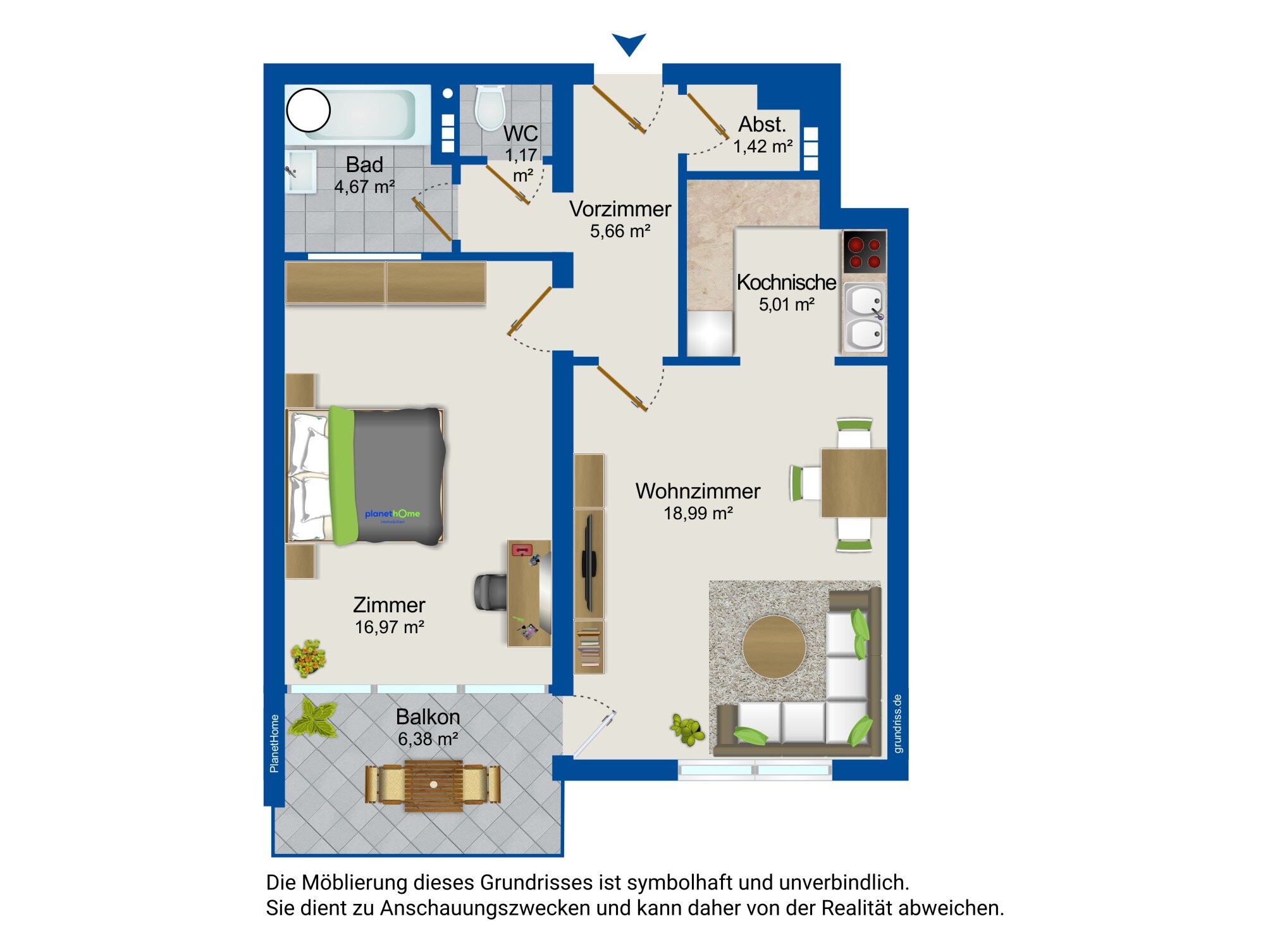 Wohnung zum Kauf 269.000 € 2 Zimmer 54 m²<br/>Wohnfläche 5.<br/>Geschoss Itzling Salzburg 5020