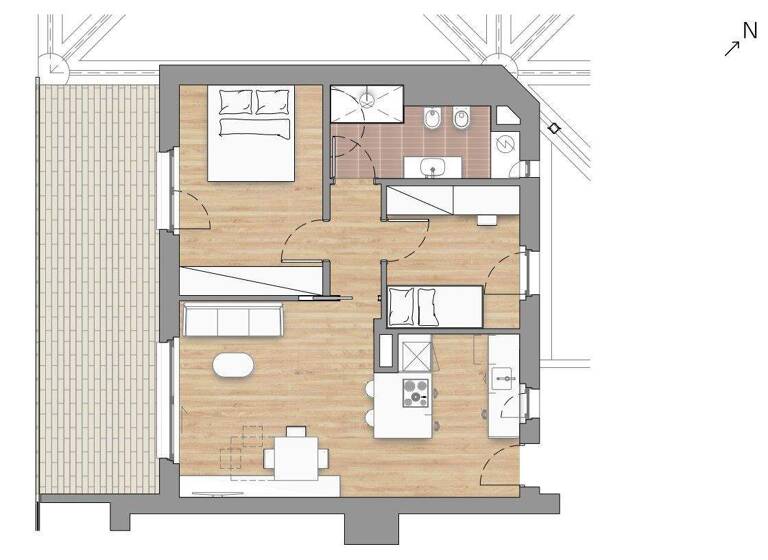 Wohnung zum Kauf 420.000 € 3 Zimmer 80 m² 1. Geschoss frei ab sofort Via Vittoriale Gardone Riviera