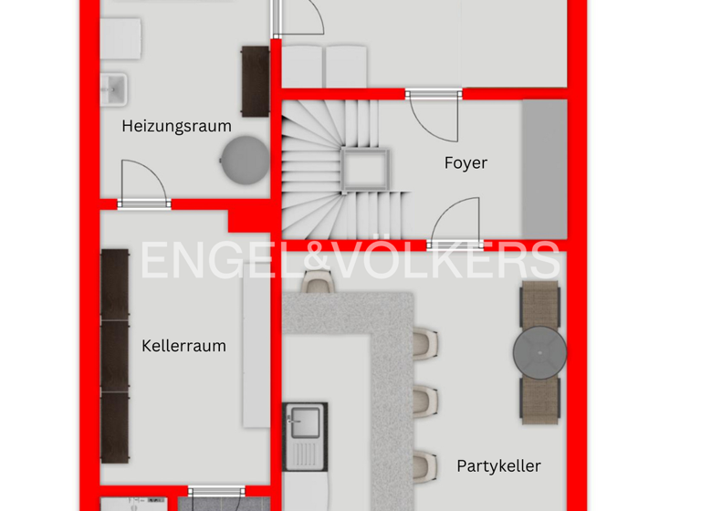 Doppelhaushälfte zum Kauf 995.000 € 8 Zimmer 292 m² 855 m² Grundstück Hilden 40721