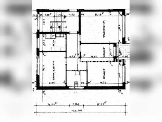 Wohnung zur Miete Tauschwohnung 1.100 € 3,5 Zimmer 78 m² EG Alsterdorf Nord 22307
