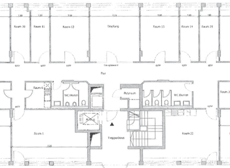 Bürofläche zur Miete provisionsfrei 13,90 € 481 m² Bürofläche teilbar ab 481 m² Innenstadt Rosenheim 83022