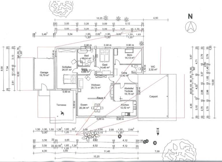Bungalow zum Kauf 669.000 € 5 Zimmer 183 m² 722 m² Grundstück frei ab sofort Ering 94140