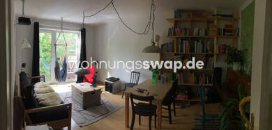 Studio zur Miete Tauschwohnung 720 € 3 Zimmer 59 m² 2. Geschoss Barmbek - Süd Hamburg 22081