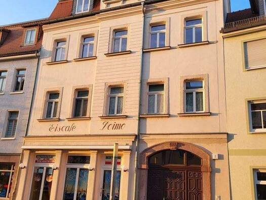 Wohnung zur Miete 619 € 3 Zimmer 84 m² 2. Geschoss frei ab sofort Reichsstraße 7 Borna 04552