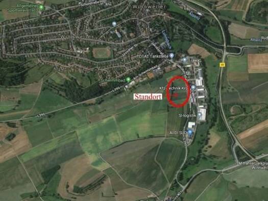 Gewerbepark zur Miete provisionsfrei 2 € 7.550 m² Grundstück In der Schäferdelle Winnweiler 67722