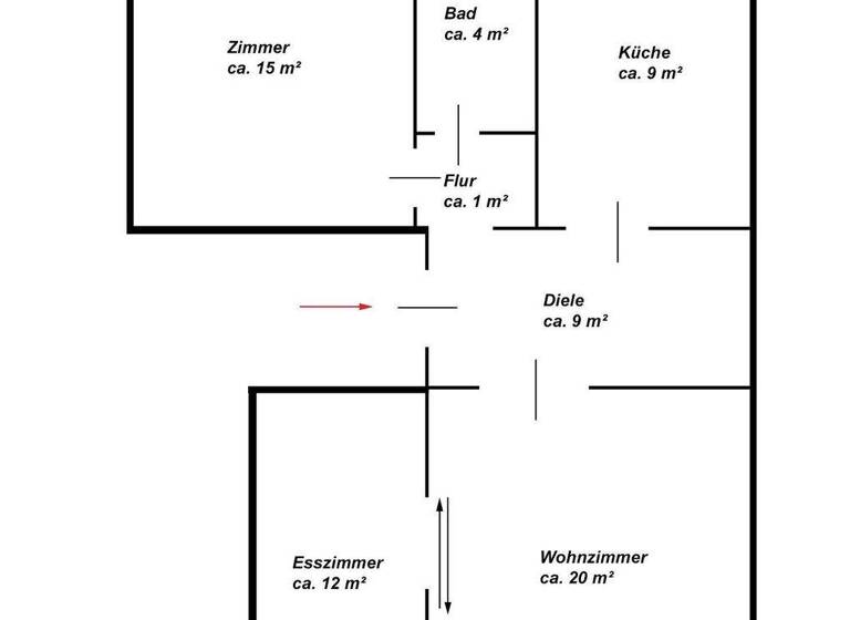 Wohnung zum Kauf 299.000 € 3 Zimmer 75,5 m² Radio Bremen Bremen 28211