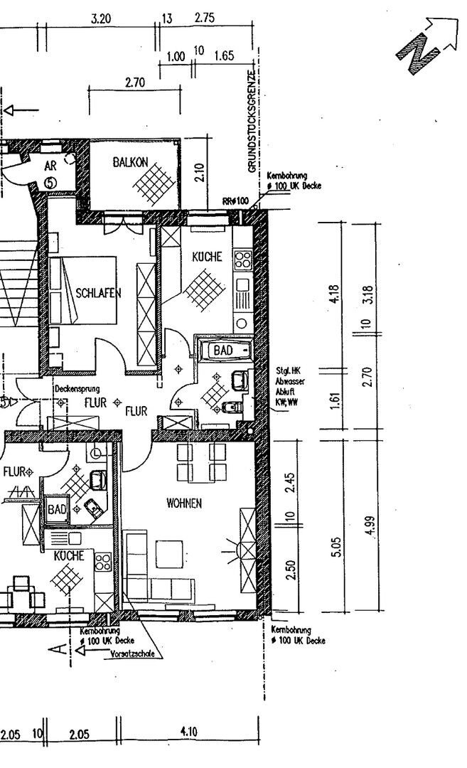 Wohnung zur Miete 330 € 2 Zimmer 59,3 m²<br/>Wohnfläche 1.<br/>Geschoss Schneeberger Straße 4 Altchemnitz 413 Chemnitz 09125