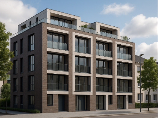 Wohnung zum Kauf - Neubau provisionsfrei 423.000 € 3 Zimmer 80 m² EG Duissern Duisburg 47058