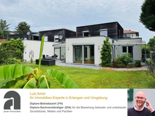 Einfamilienhaus zur Miete 2.640 € 5 Zimmer 182 m² 575 m² Grundstück Innenstadt Erlangen 91052