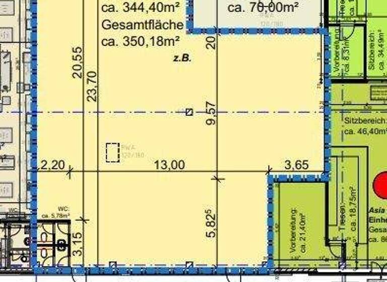 Ladenfläche zur Miete 18 € 350 m² Verkaufsfläche Hunnenstraße 2 Königsbrunn 86343