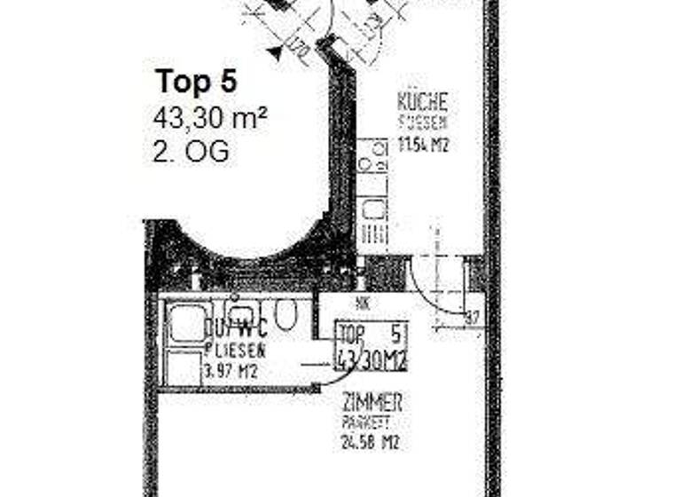 Studio zum Kauf 149.000 € 1 Zimmer 43 m² Wien 1100