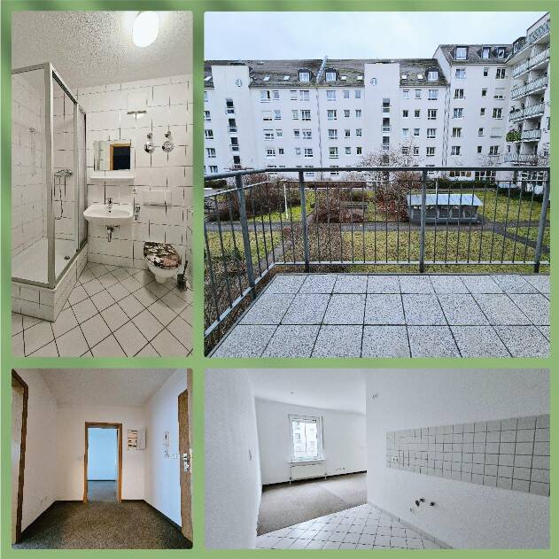 Gemütliche 2 Raum Wohnung mit Balkon im Zentrum – Zöllnerstr. 7, 9111 Chemnitz – Bild 1 von 9