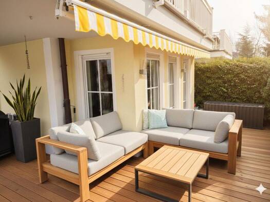 Terrassenwohnung zum Kauf 799.000 € 2,5 Zimmer 74,3 m² EG Trudering-Riem München 81825