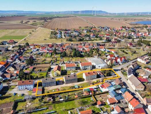 Wohnanlage zur Versteigerung als Kapitalanlage geeignet 49.000 € 3.777 m² Grundstück Straße des Aufbaus 1, 2, 3 Artern/Unstrut 06556