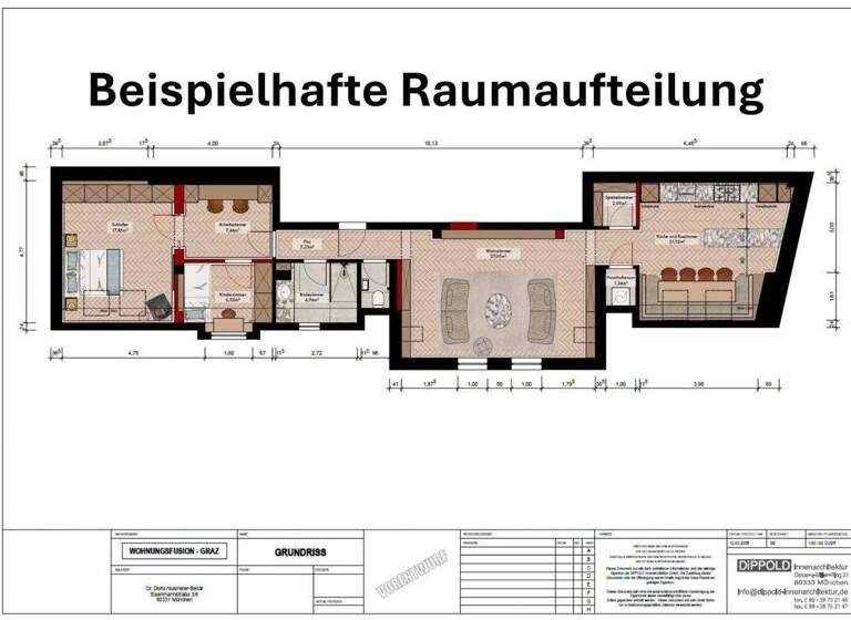 Wohnung zum Kauf 383.000 € 3 Zimmer 96 m² 4. Geschoss Sankt Leonhard Graz 8010
