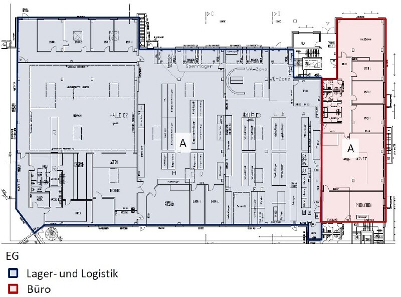 Bürofläche zur Miete provisionsfrei 14 € 2.433 m²<br/>Bürofläche ab 281 m²<br/>Teilbarkeit Feldkirchen Feldkirchen 85622