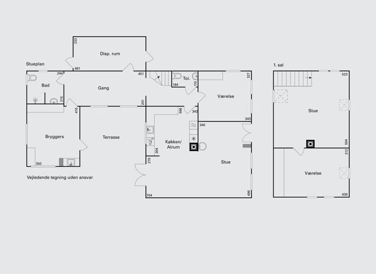 Einfamilienhaus zum Kauf 207.000 € 5 Zimmer 155 m² 1.034 m² Grundstück Millinge  Faldsled 5642