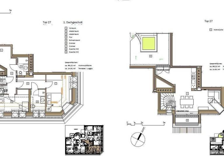 Wohnung zur Miete 1.648 € 3 Zimmer 96,2 m² Perinetgasse 3 Wien 1200